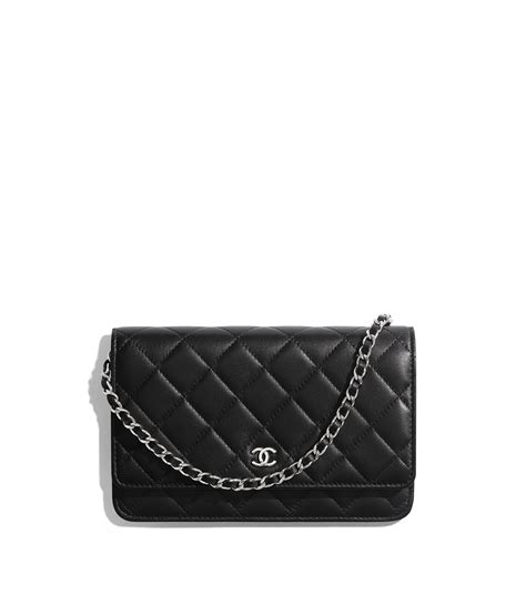 klassieke wallet on chain chanel|chanel wallet on chain lambskin.